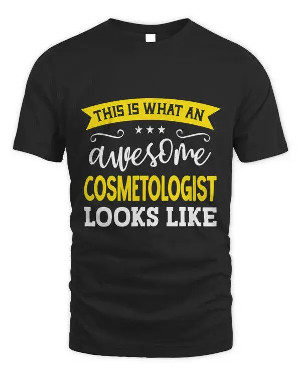 Cosmetologist Job Title Employee Funny Worker Cosmetologist