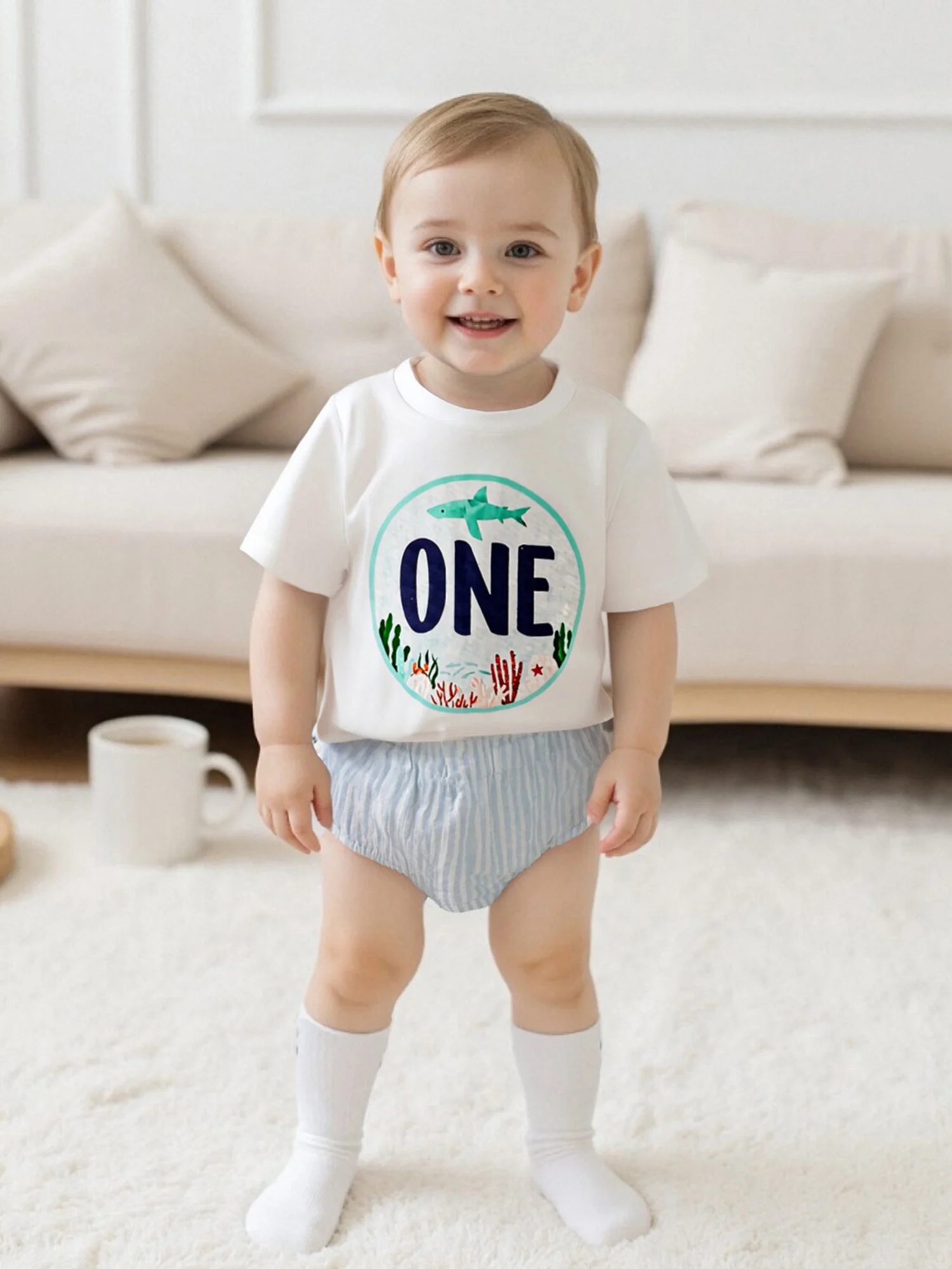 

Полосатые шорты для маленьких мальчиков и девочек, детские летние повседневные шорты с эластичным поясом из полипропилена, детская пляжная одежда, низ