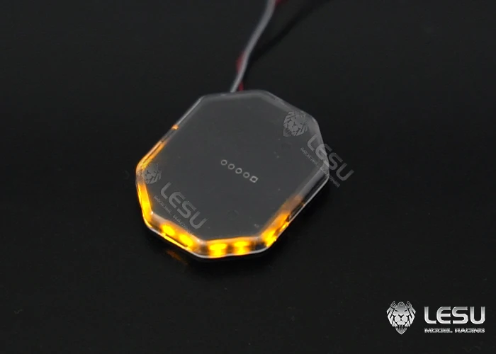 LESU für 1/14 Tamiya LED mit rot, blau und gelb wechselnden Modi, Feuerwehr-Warnleuchte für die Deckenmontage – Detail 6