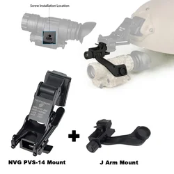 Tactical MICH M88 Quick Installation Kit Tactical Helmet Night Vision Hunting Rhino NVG PVS-7 PVS14 J Arm Mount Adapter