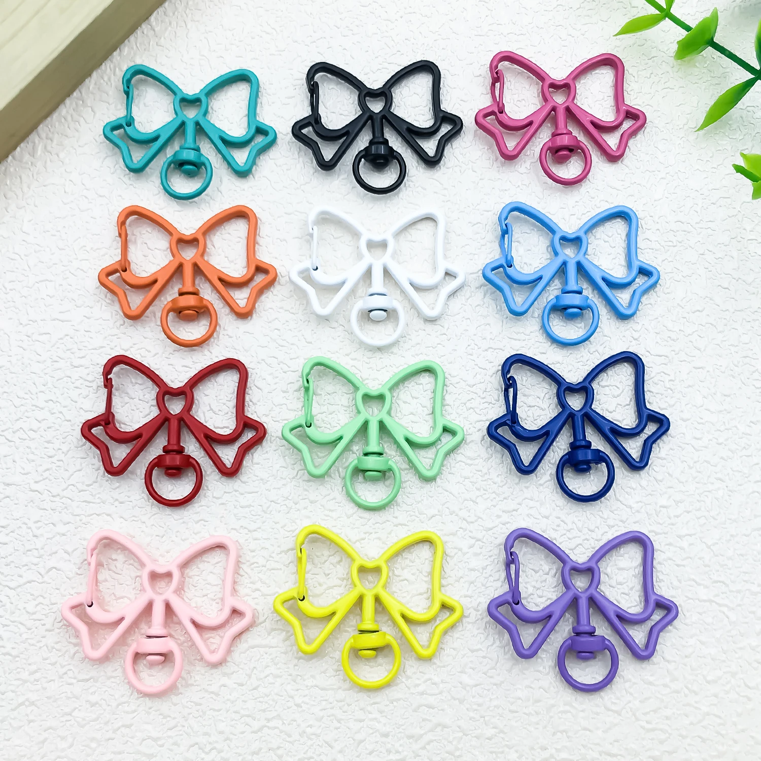 10pcs 32.5x39mm Color Matte Bo - Women'S Key Accessories ulasan dan harga