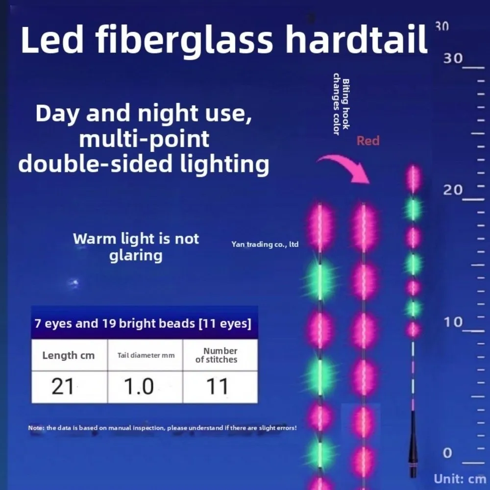 على الوجهين LED LED الصيد الذكية تعويم أعلى السوبر مشرق مضيئة الإلكترونية يطفو العوامة التعريفي فائقة الحساسية