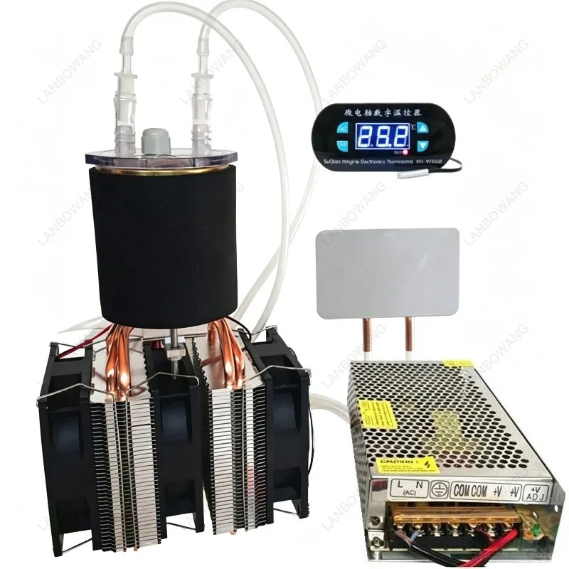 DIY Semiconductor Cooling Plate Dual Purpose Quick Radiator For Mobile Phone Iced Beverage Portable Cooling Equipment