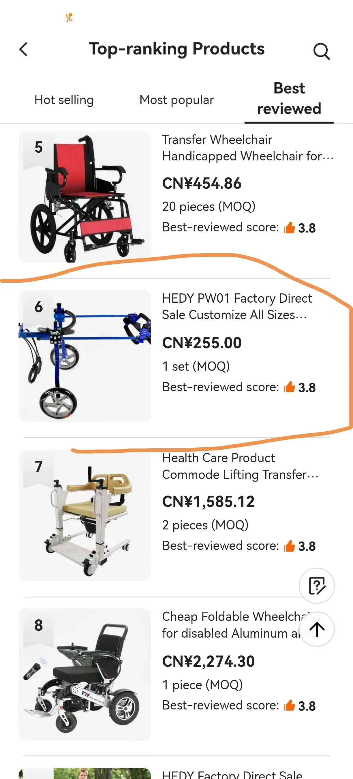 HEDY PW02 Sedia a rotelle regolabile a 4 ruote per cani da compagnia e gatti, per morsi feriti, cani da compagnia, gambe posteriori posteriori, riabilitazione e recupero