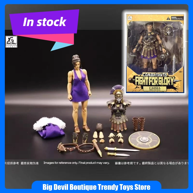 

In Stock Original 1/12 Scale Xesray Combatants Fight for Glory Action Figure Cassia Medocus Berenice 6inch Collectible Model Toy
