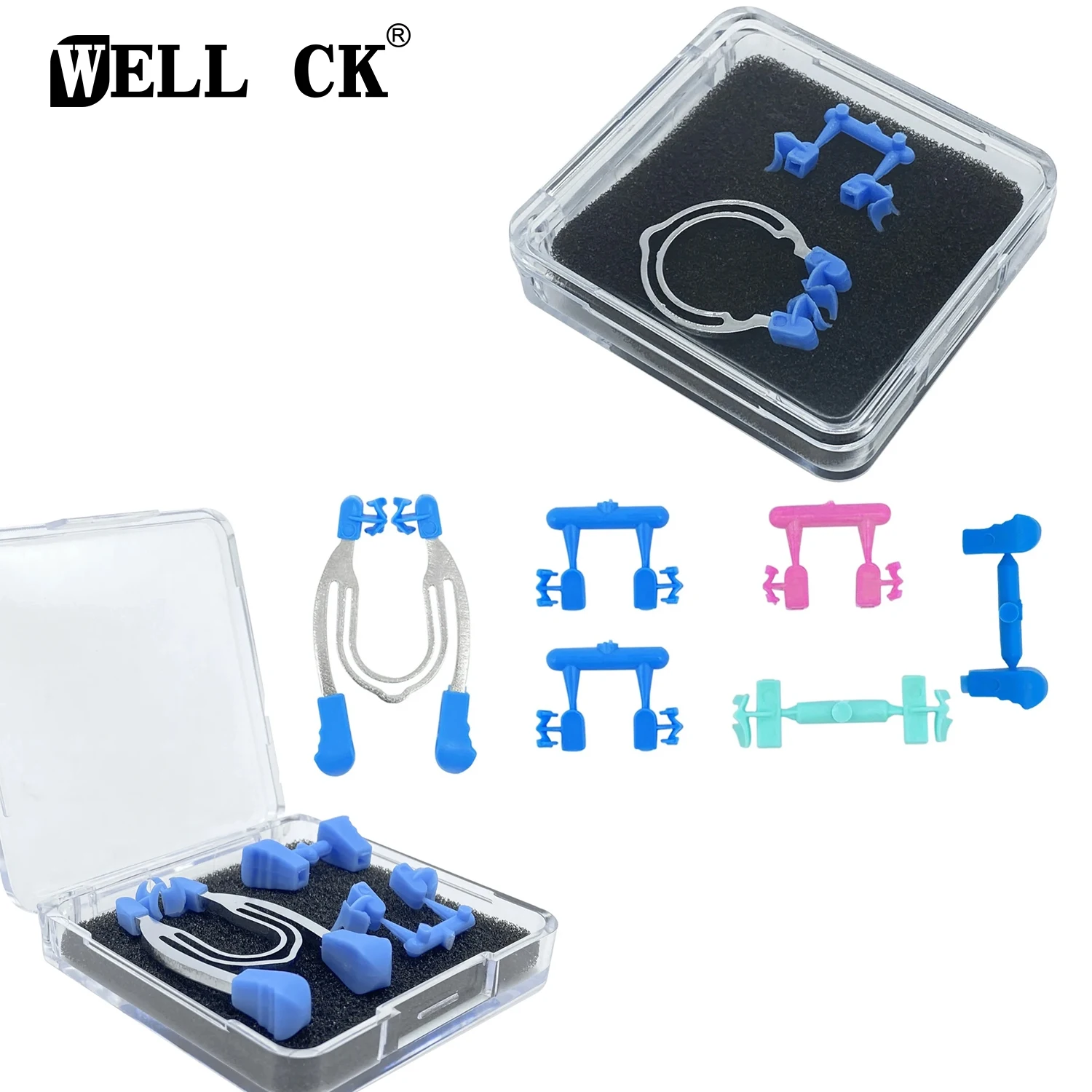 

WELL CK Dental Sectional Contoured Matrix Clip Matrices Clamps Wedges Dentist Newest Type Plier Dentistry Tools