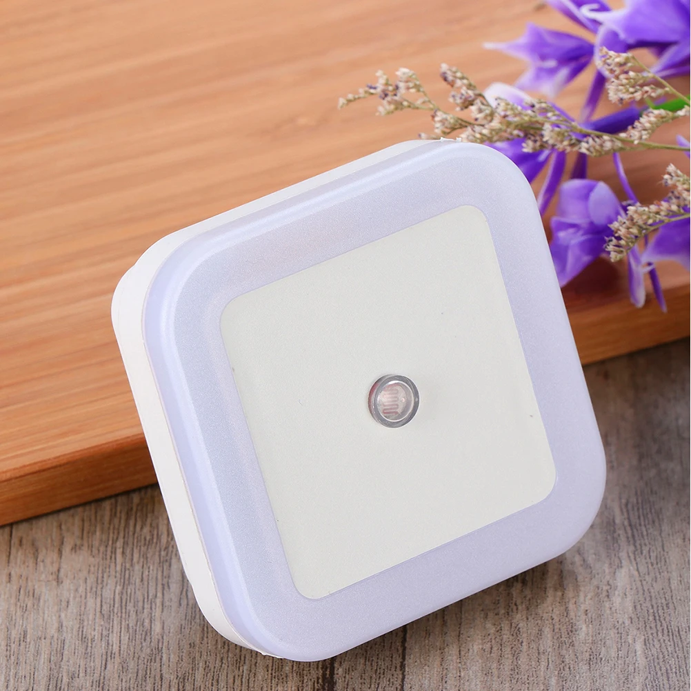 10 قطعة Led ليلة الاستشعار مصباح التوصيل في ليلة صغيرة لغرفة النوم غرفة المعيشة مكتب المنزل ضوء منخفض مع مستشعر الضوء