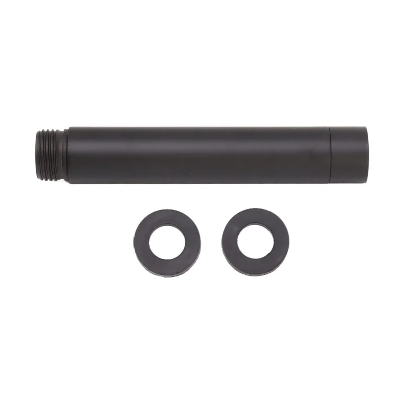 

Shower Arm Stainless Steel Modern Elegant Shower Extension Pipe For Bathroom Black