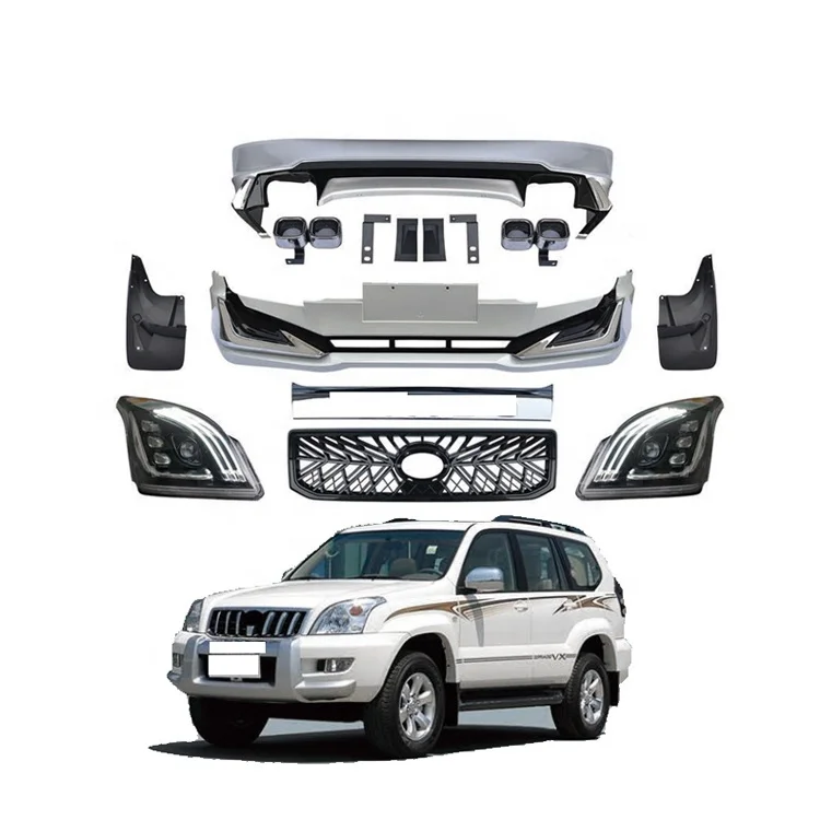 

Automotive Parts Conversion Facelift Body Kit 2003-2009 Upgrade to Modellista Prado Conversion Body Kits for Prado FJ120