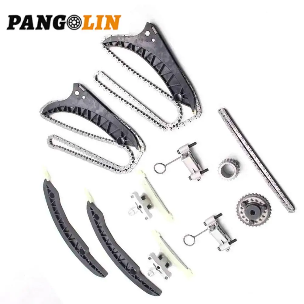 

S63B44 S63 4.4 Двигатель 1 комплект цепи ГРМ для двигателей 2008-2019 BMW X5 M E70 F85 X6 M E71 F86 M5 M6 Автомобильные аксессуары Запчасти