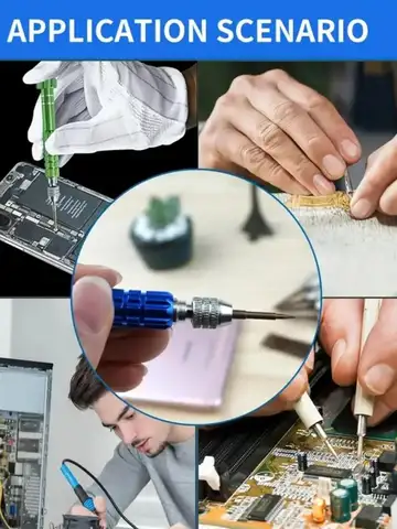 Kit de destornillador pequeño multifuncional 5 en 1, herramienta de reparación para gafas, gafas de sol, electrónica, teléfono móvil, joyería y más, 1 ud.