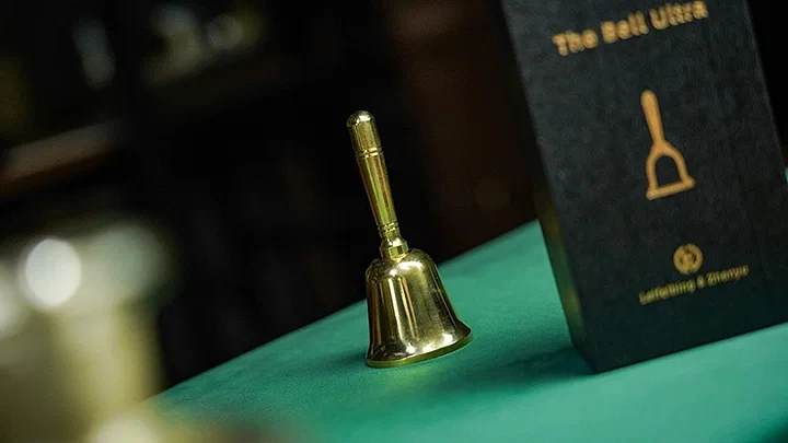 The Bell Ultra By TCC The Bell Chop Bell Magic Tricks Illusions Mentalism Vanishing Accessories Gimmick Magia Close Up Props