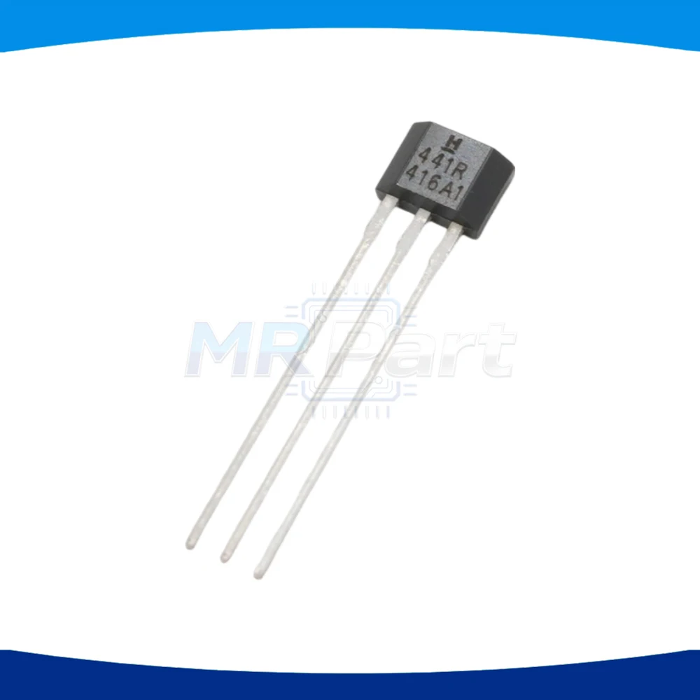 10pieces 441R Hall element SS441R H441R Unipolar Hall Sensor Magnetron Switch TO-92S in-line insertion