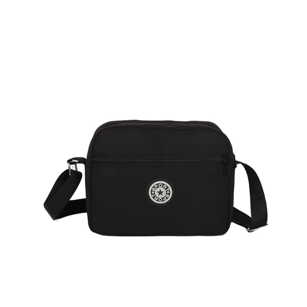 

Multi-functional Zipper Crossbody Bag Nylon Korean Style Shoulder Bag Solid Color Niche Design Small Phone Bag Grocery Handbags