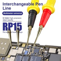MECHANIC RP15 Stainless Steel Multimeter Pen 1000V 20A Accurate Digital Display Multimeter Ultra-fine Needle Soft Test Probe