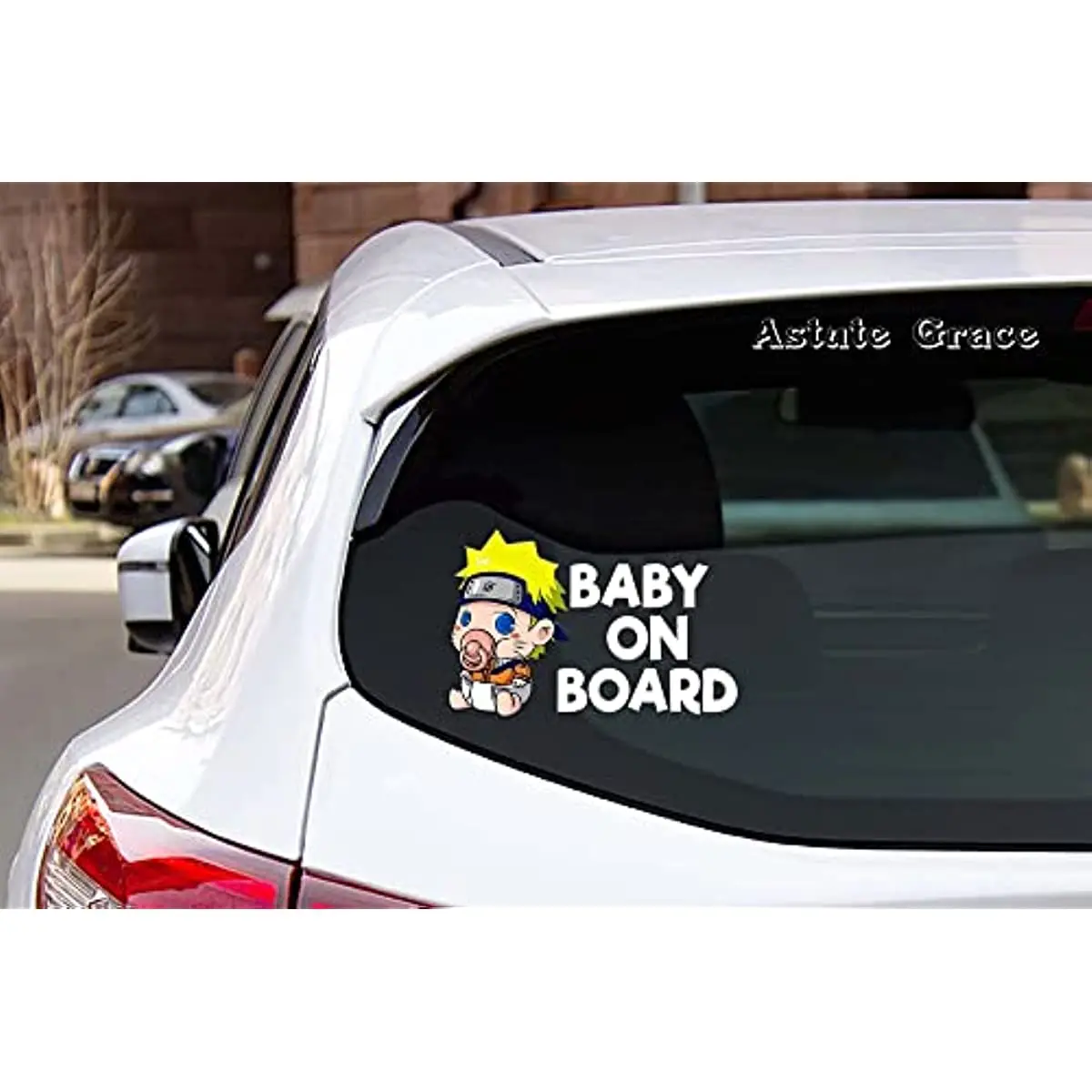 Adesivos de Carro Pikachu Bebê a Bordo para Janela de Carro ou Caminhão, Engraçados, JDM, Impermeáveis e com Proteção Solar