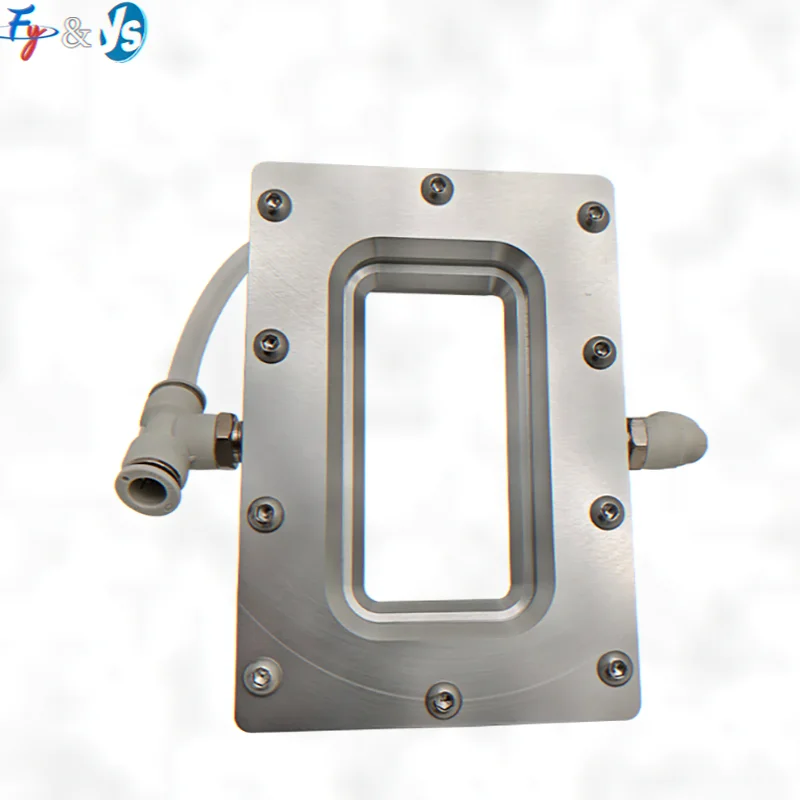 Customized Aluminum Alloy Rectangular Air Knife, High Pressure Square Blowing Profile for Dust & Water Removal Drying
