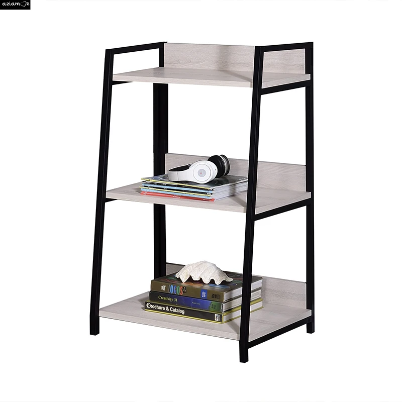 

ACME Wendral Bookshelf (3-Tier), Natural & Black 92672