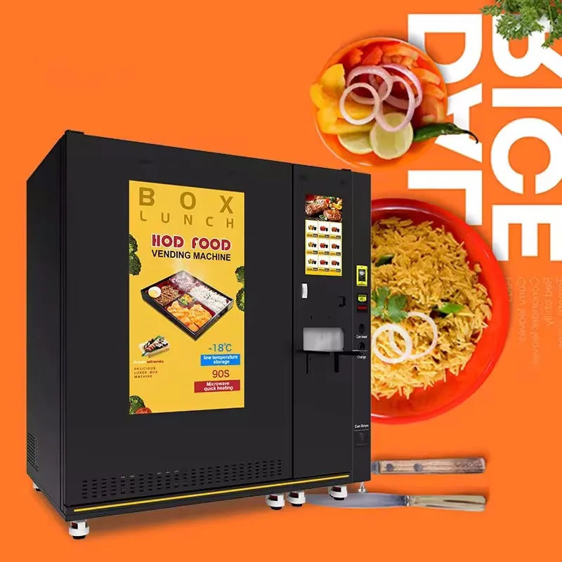 2024 New Style Frozen Food Heating Vending Machines Hot Food Vending Machine For Sale