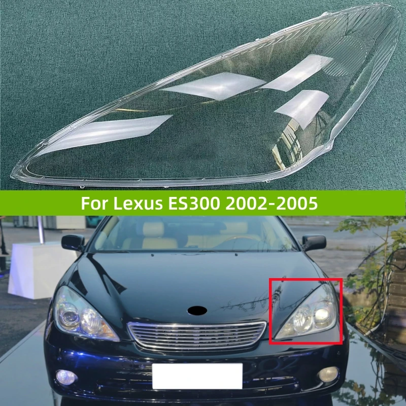 

For Lexus ES ES300 2002 2003 2004 2005 Auto Accessory Transparent PC Material Dust Headlights Cover
