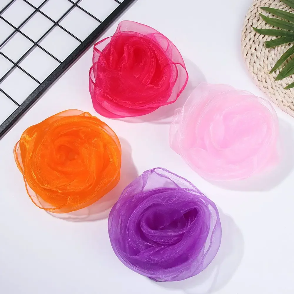 

Multifunctional Scarf Rhythm Band Scarves for Handbag Dance Scarfs Music Scarves Square Silk Scarf for