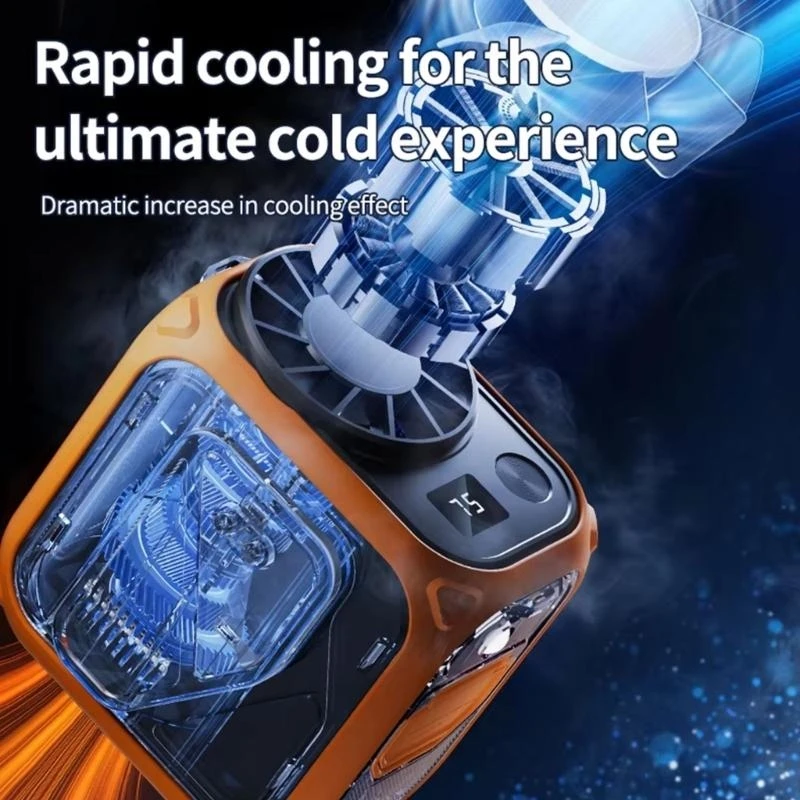 

Охлаждающий вентилятор 6000 мАч вентилятор вентилятор Abs Texture подходит для туристического кемпинга рыбалка