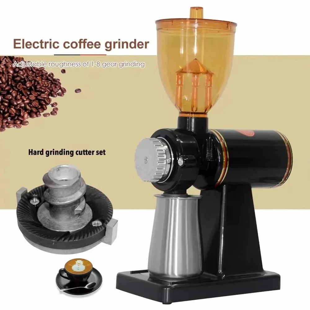 Electric Coffee Bean Grinder for Espresso, Adjustable Coffee Grinding Crusher