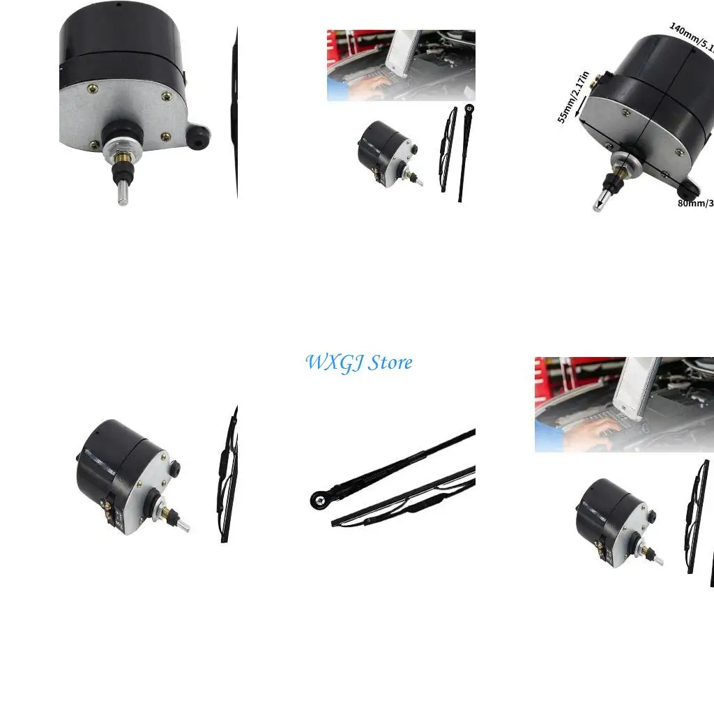 

37JE 12V Универсальный двигатель стеклоочистителя для трактора для двигателя стеклоочистителя 110 градусов