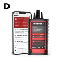 THINKCAR Thinkdiag 2 Soporte para todos los protocolos CAN FD Escáner OBD2 Marcas completas de fabricación de automóviles 15 Reinicio para DZ Xdiag Xpro 5