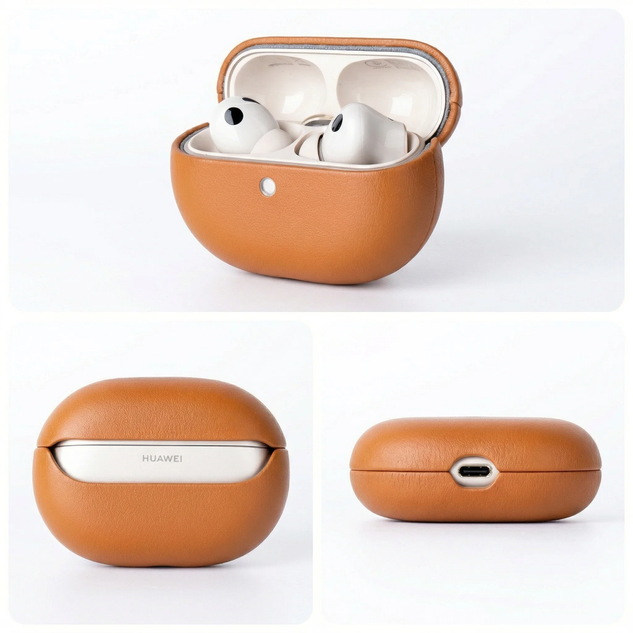 

Genuine Leather Case for HUAWEI FreeBuds Pro 5 Luxury Skin Protective HUAWEI FreeBuds Pro 5 Gen Cover