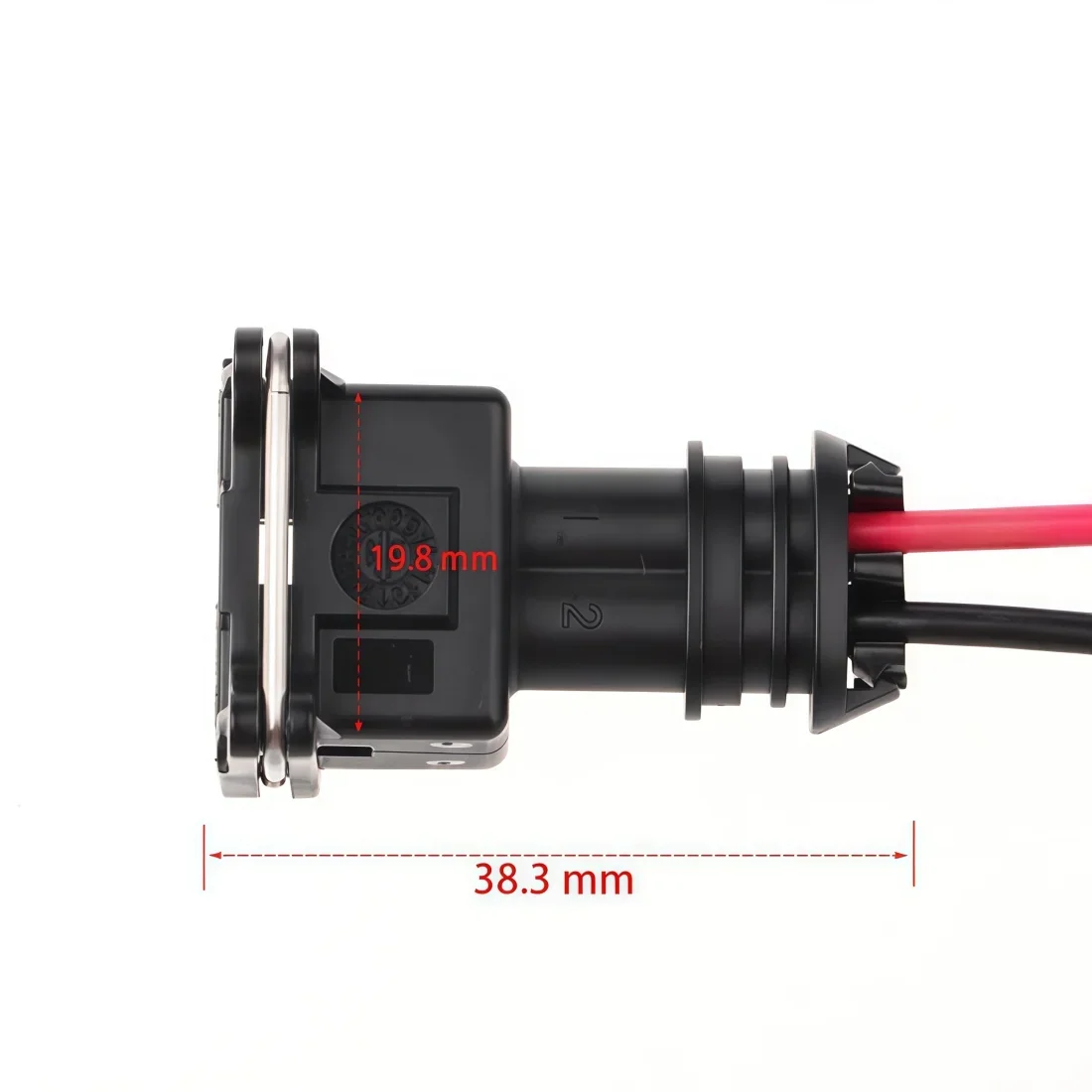10 PCS EV1 Fuel Injector Connector Pigtail 2 Pin Female Wiring Harness Plug OBD1 Jetronic for Bosch Injector Diesel Heater Pump