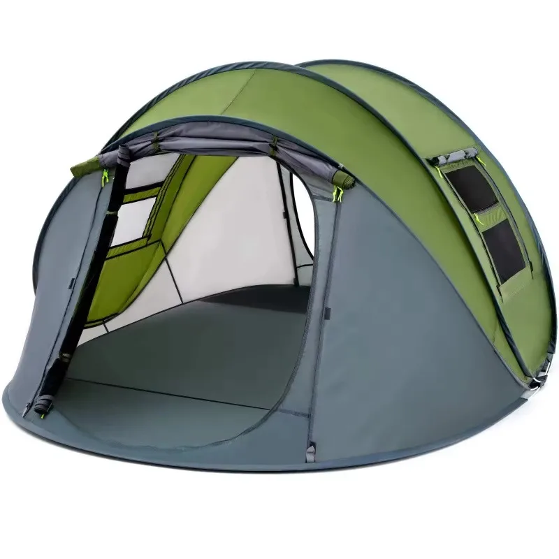 

4-6 Person Automatic Camping Tent Waterproof Uvproof Beach Tent High Quality Pop up Outdoor Tent