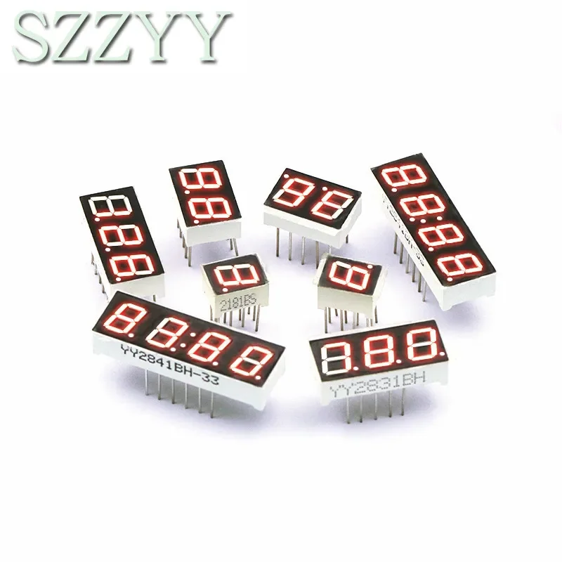 0,28 Zoll digitale Röhre LED-Anzeige 1Bit 2Bit 3Bit 4Bit Display gemeinsame Anode/Kathode 0,28" 7 Segment LED-Anzeigetafel