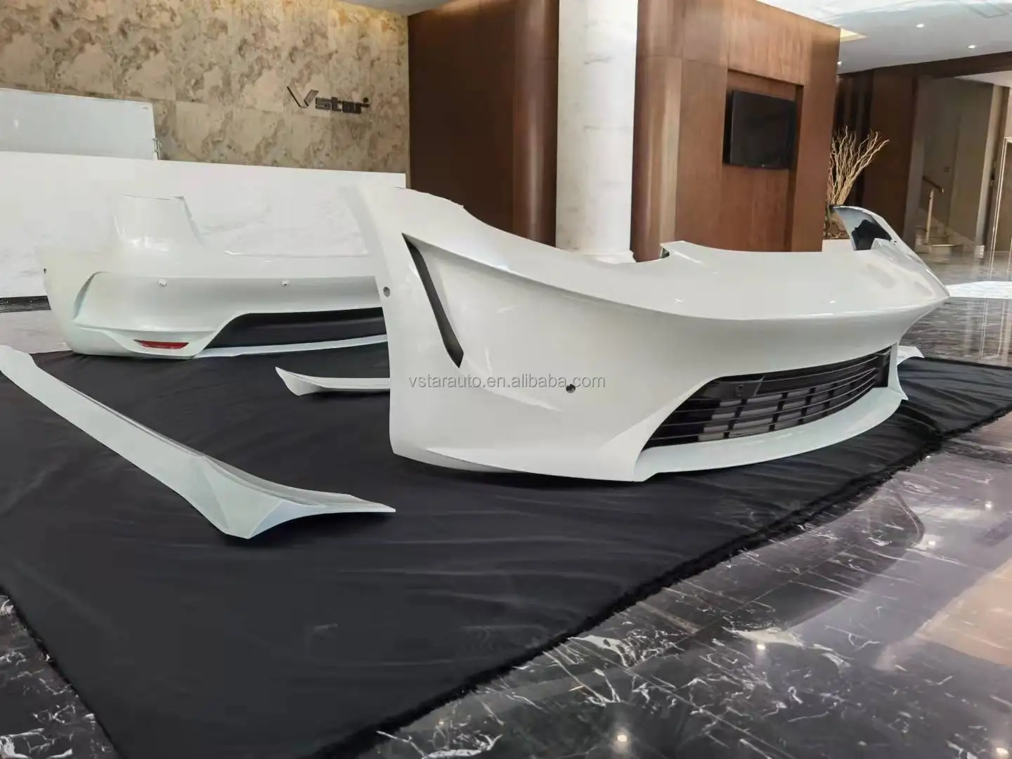 PP Injection Bodykit for Tesla Model 3 Assassin Version,High Quality Bodykit Bumper Spoiler,car Modify Accessories.