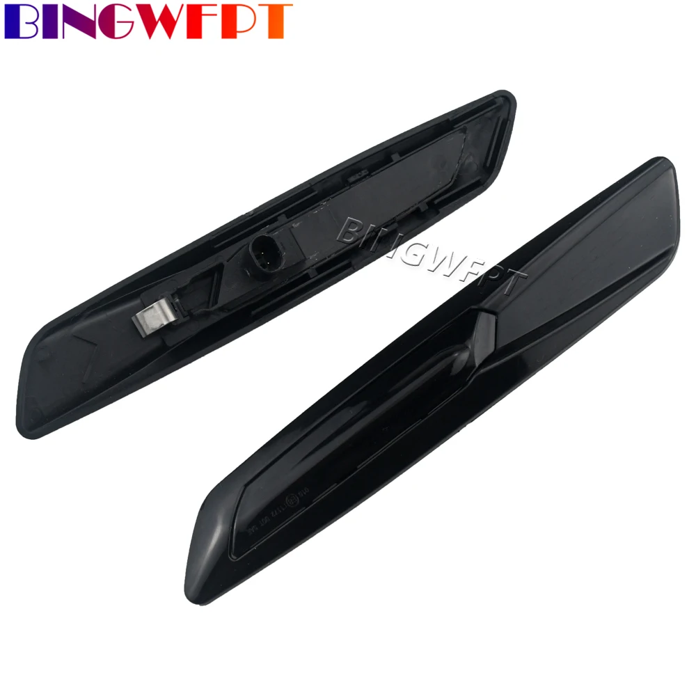 2Pcs LED Dynamic Side Marker Lights Turn Signal Lamps For BMW 5-Series F10 F11 528i 528iX 535i 535iX 550i 550iX Hybrid 5