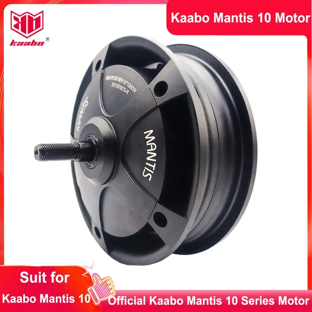 Original Kaabo Mantis 10 48V 800W Upgrade 60V 1000W Motor Electric Scooter 10 Inch Brushless Motor Gear Motor