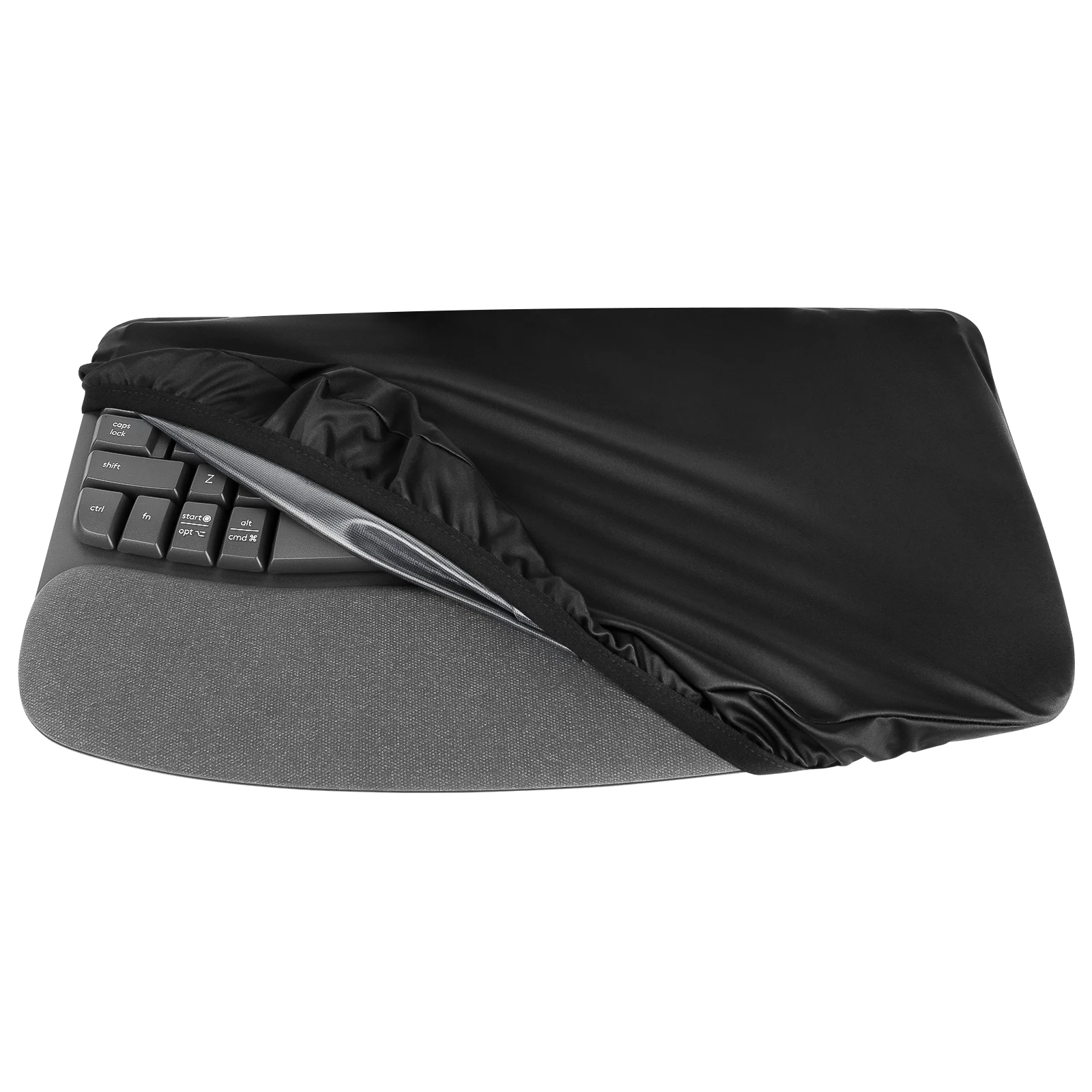 Geekria Keyboard Dust Cover, Ergonomic Keyboard Cover, Dust and Water Splash Resistant