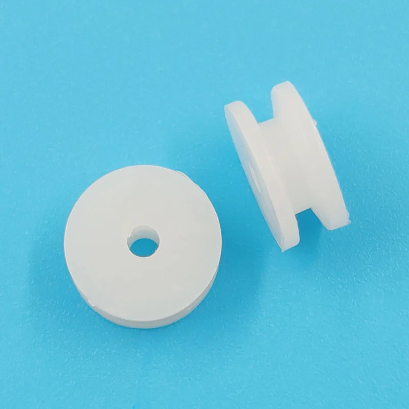 9.3mm Pulley Thickness 4.2mm Tight for 2mm Shaft DIY Plastic Model Toy Accessories 9.3-2A