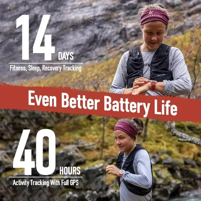 HOME.HOME.2 ساعة GPS خارجية، شاشة ياقوت 1.2 بوصة، عمر البطارية 14 يومًا/40 ساعة، 5 أنظمة قمر صناعية #4