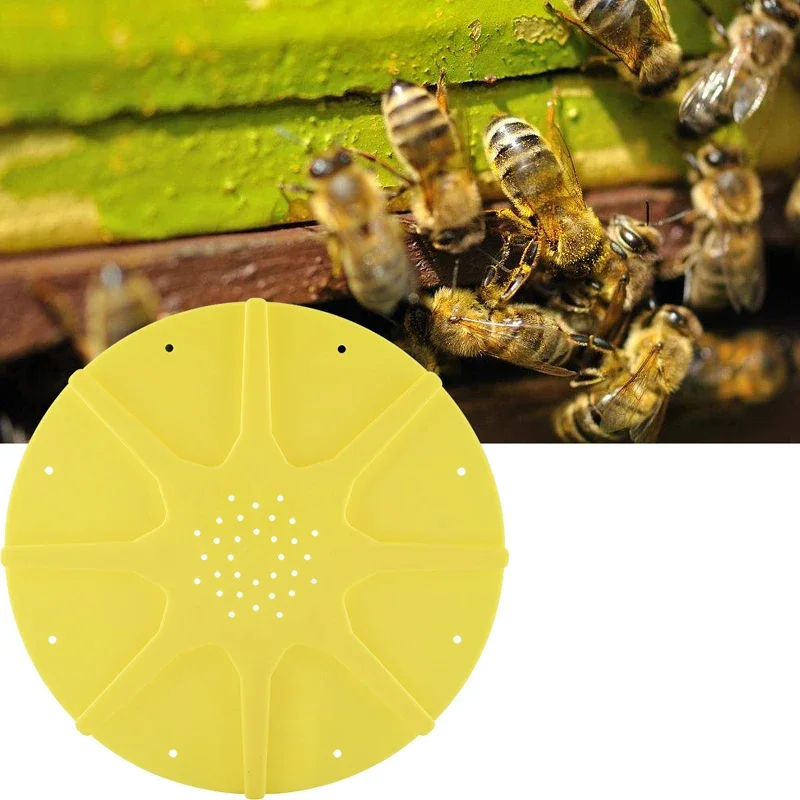 2PCS 26cm 8 Ways Bee Escape Device 8 Ways Escape Door Beehive Gate Round Disc Beekeeping Supplies Bees Beekeeping Tools Supplies