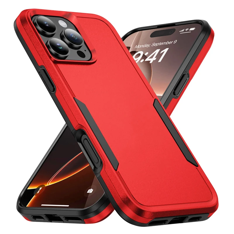 Rüstung Heavy Duty Drop Protector Fall Für iPhone 17 16 15 14 13 12 11 Pro Max Matte Telefon Fällen für iPhone 15 14 16 Plus Abdeckung – Detail 20