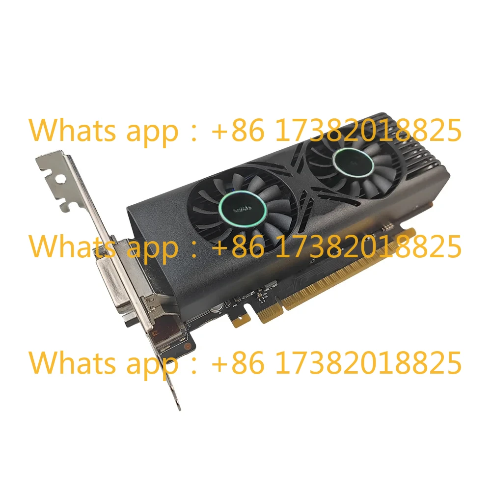 9 Nova placa gráfica GeForce GTX 1050 4GB de baixo perfil GDDR5 128 bits placa de vídeo original GTX1050 para PC desktop