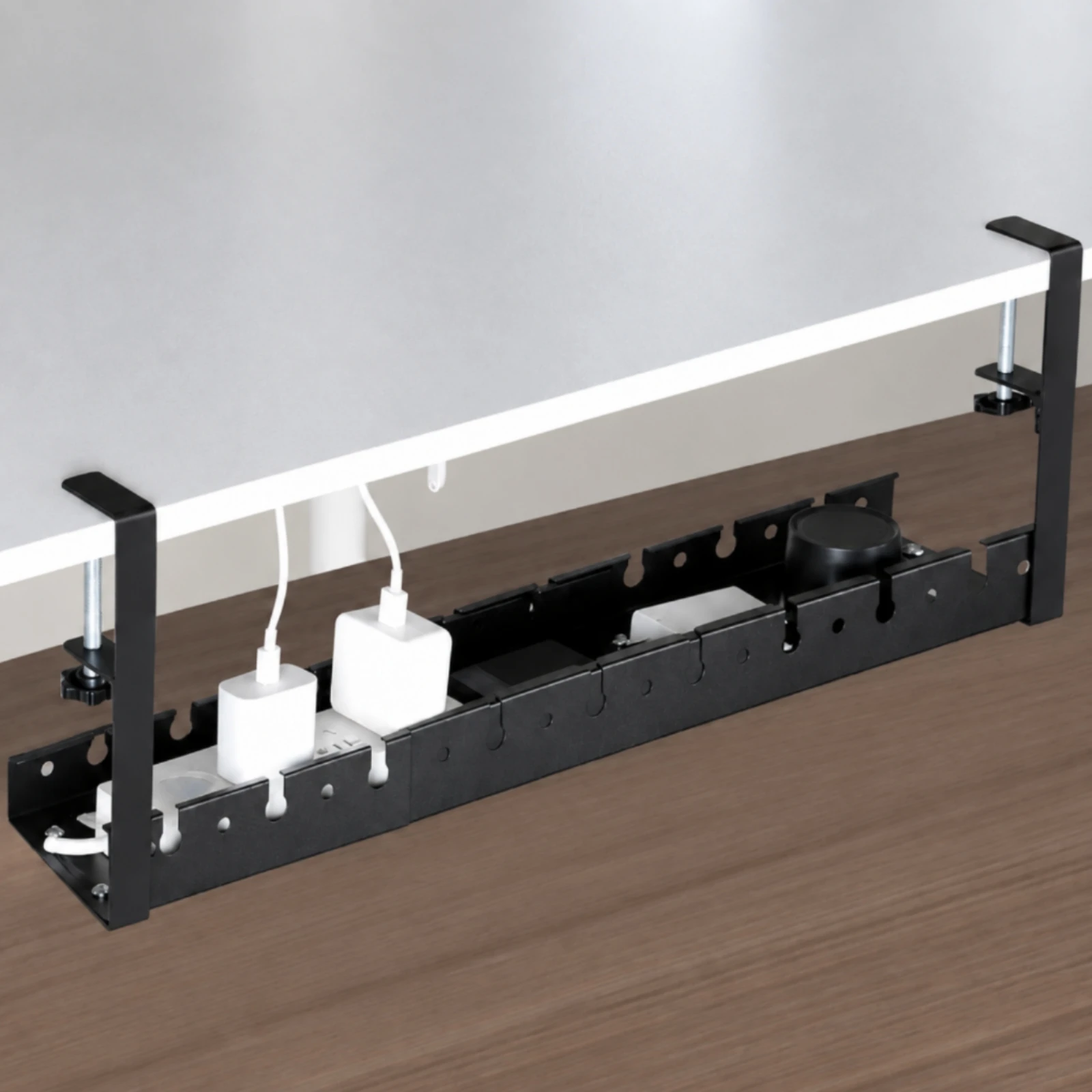 Desk Wire Organizer Breathable - đánh giá và giá Cable Tray Under Desk