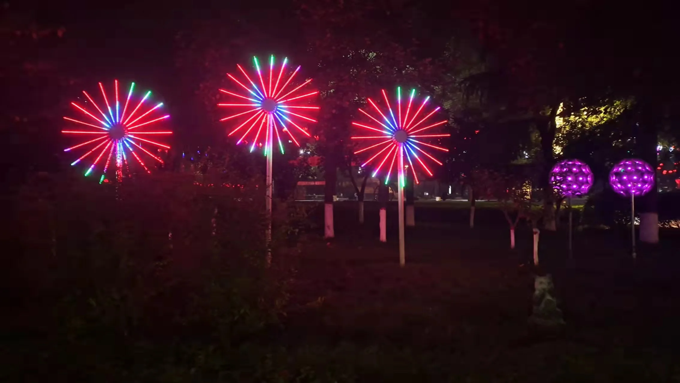 Led Kite Firework Lights