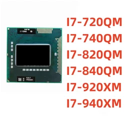 1PCS i7 740QM i7 720QM i7 820QM i7 840QM i7 920XM i7 940XM Quad-Core Laptop CPU Socket G1 PGA988 HM55 HM57 QM57 PM55 Processor