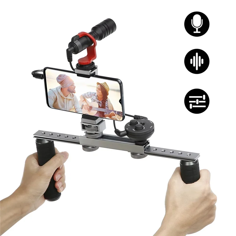 B68C Mikrofon Adapter Für Audio Mixer Für DSLR Spiegellose Video Kameras Smartphones Recorder Laptops Streaming