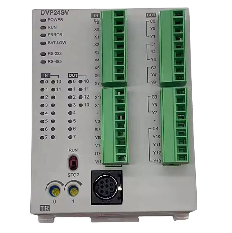 

PLC DVP-SV 24 Point Programmable Controller DVP24SV High-speed CPU Host DVP24SV11T2