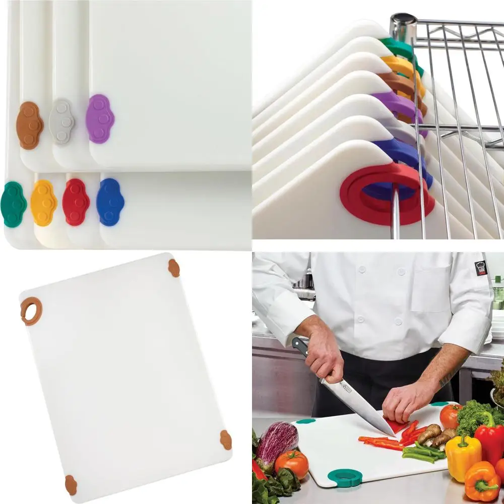 

Противоскользящая коричневая разделочная доска размером 18x24 дюйма с подвесным крючком