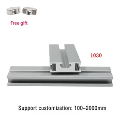 2pcs 1030 aluminium profile Anodized aluminium profile Extrusion Frame100mm-1200mm Linear Rail for CNC 3D Printer Camera Slider