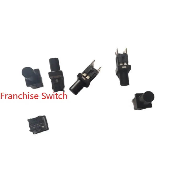 10PCS PB6149-0-525 Touch Switch 6*6*12.5MM Reset  With Cap And No Light Button.